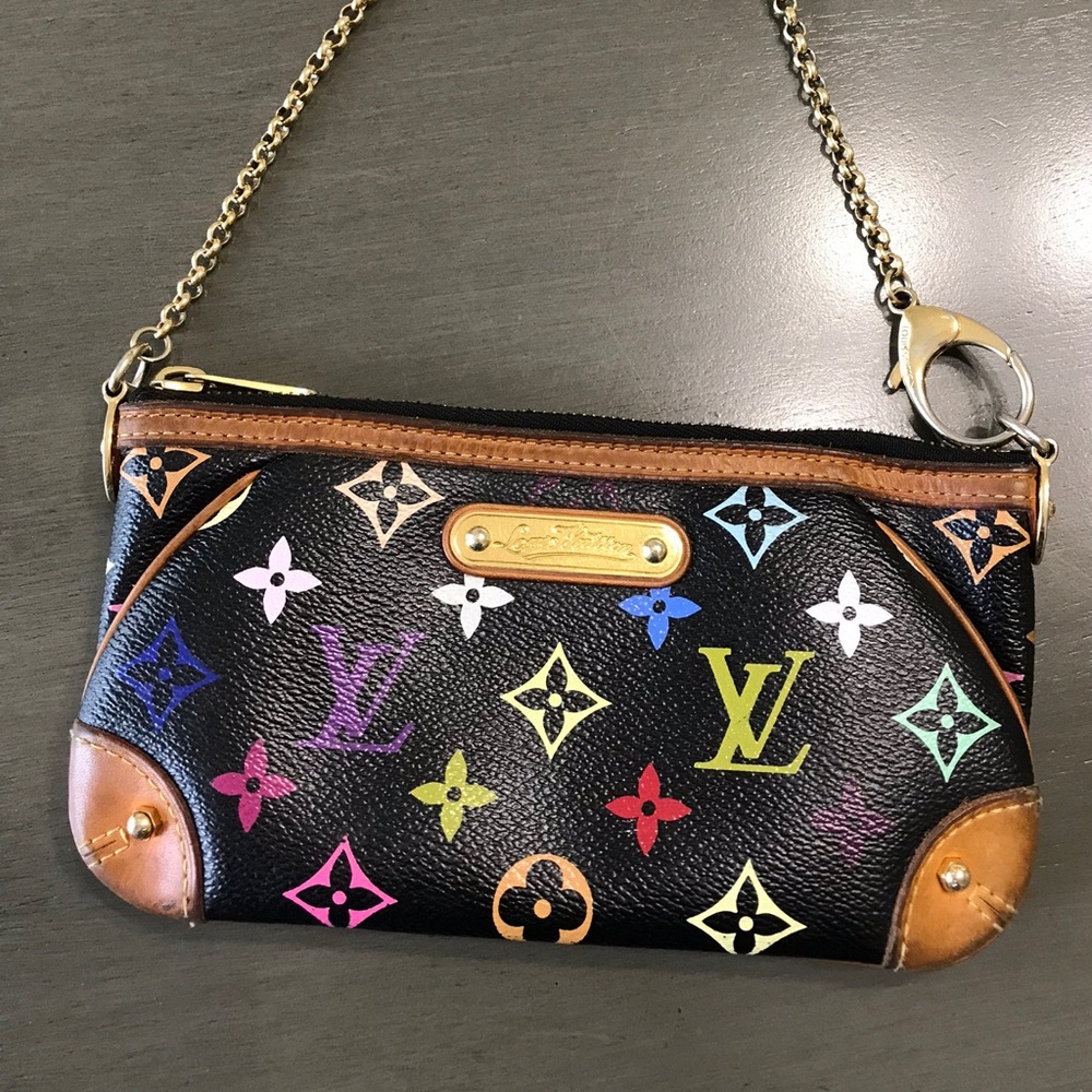 Louis Vuitton Milla MM Pochette/ Wallet